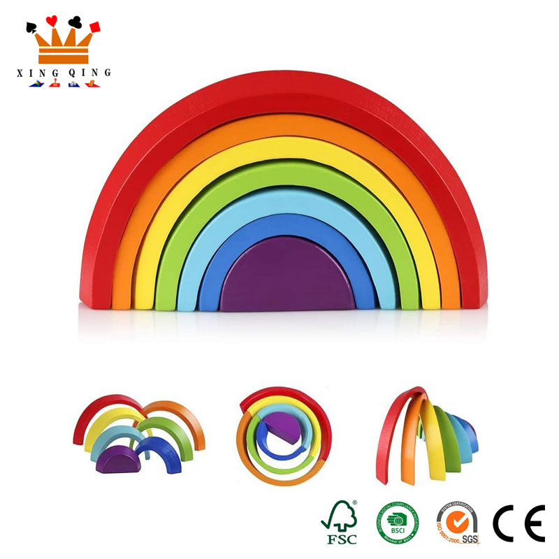 Rainbow Building puinen setti